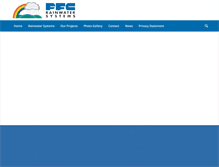 Tablet Screenshot of pfcrainwater.com